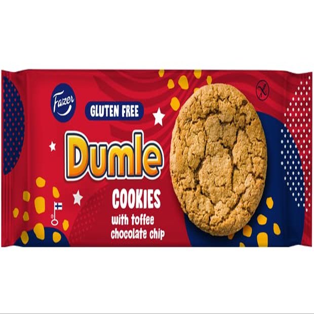 Fazer Dumle Gluten-Free Cookies, 140 g (4.9 oz)