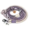 Matibuli Cotton Dog Leash for Medium Dogs (Lilac) view 1
