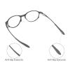 BlazerBuck Replacement Ear Socks for Oakley Overlord OX5067 Glasses, Gray, 0 view 3