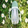 BABA 2-in-1 Baby Bottle Training Cup with Straw, 300 ml, Sage Green view 4