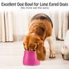 Long Ears Elevated Dog Bowl, Pink view 2