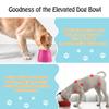 Long Ears Elevated Dog Bowl, Pink view 3