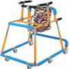 Upright Rolling Walker for Children with Seat and Dual Underarm Supports view 1