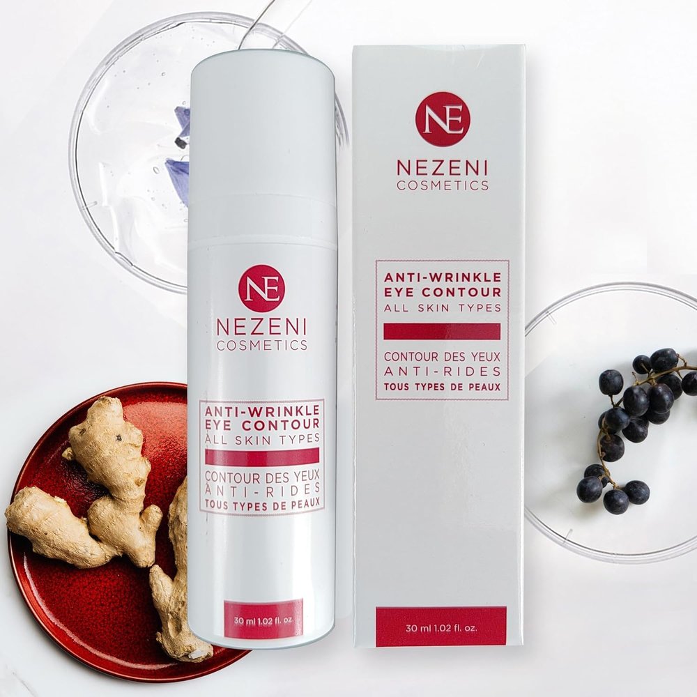 Eye Cream, 30 ml – Anti-Wrinkle, Drooping Eyelids, Under-Eye Bags | Nezeni Cosmetics