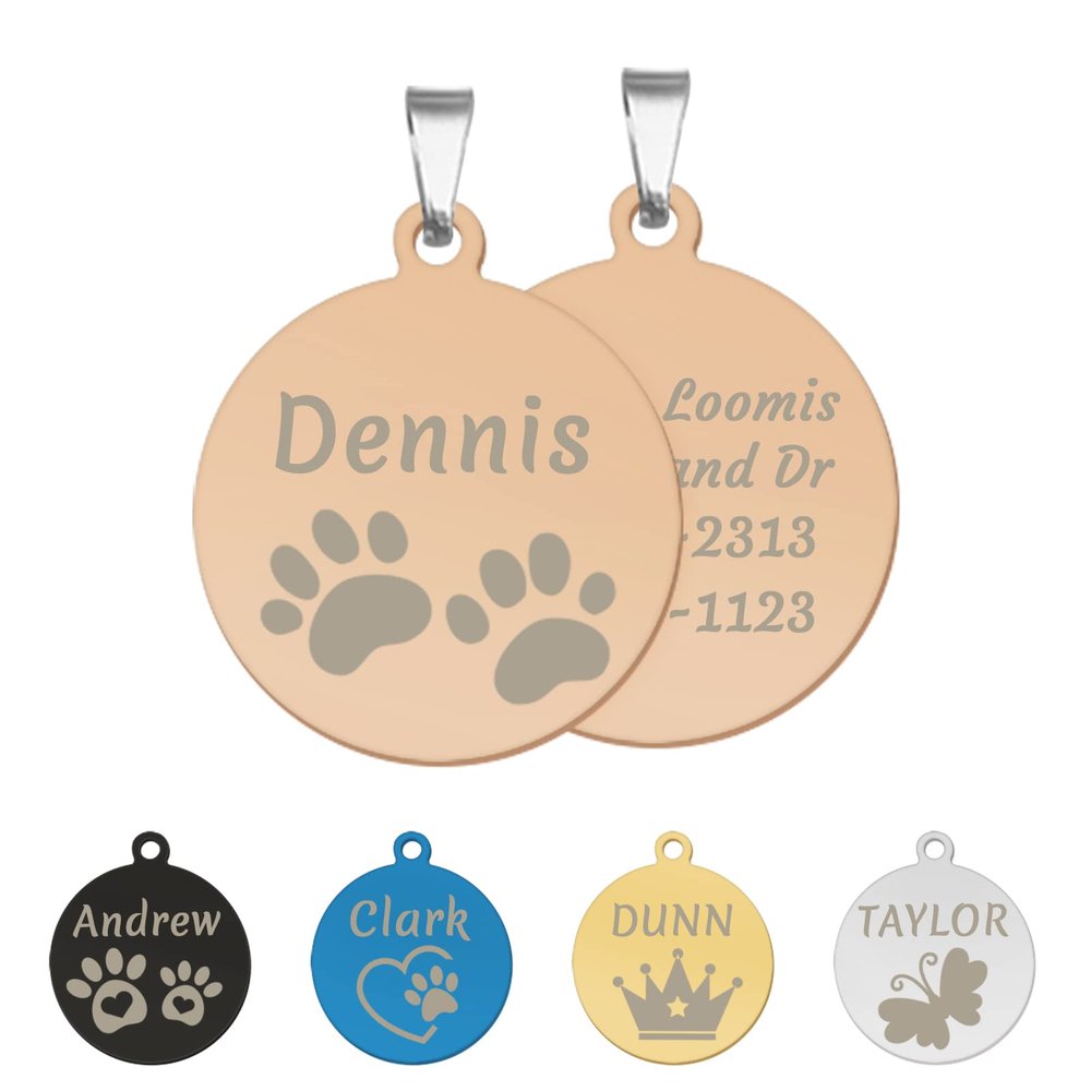 CAMAL Personalized Pet ID Tag