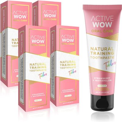 Active WOW Toothpaste for Toddlers (Strawberry-Watermelon)