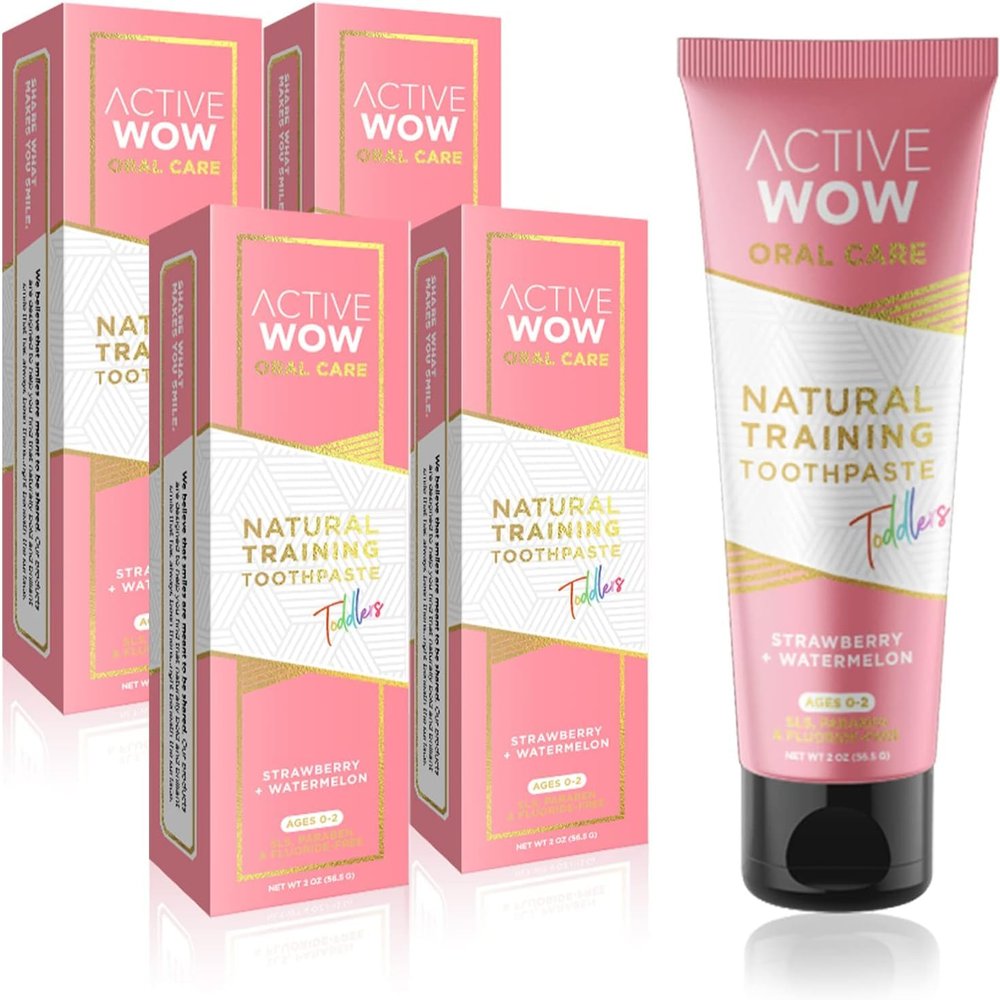 Active WOW Toothpaste for Toddlers (Strawberry-Watermelon)