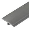 Soft T-Edge Trim, Protective Edge, Impact Edge, PVC 20.5 mm, Basalt view 1