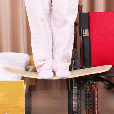 Curved Transfer Board for Wheelchair Users