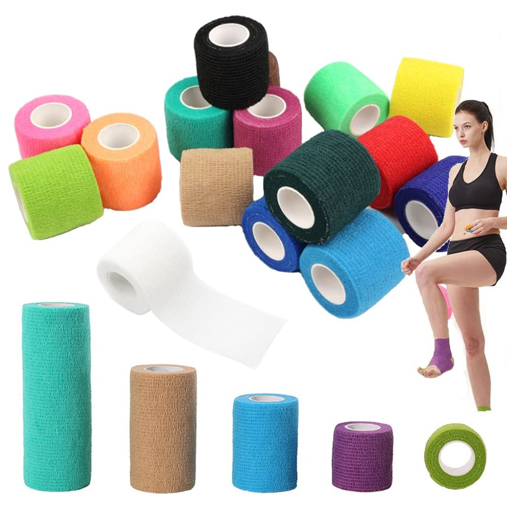 Self-Adherent Bandage, 12 Rolls