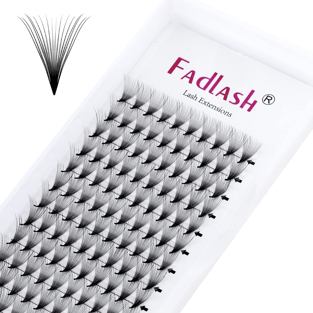 FADLASH Russian Volume 16D 0.07 mm D Curl 14 mm Premade Lash Extensions
