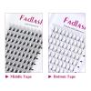 FADLASH Russian Volume 16D 0.07 mm D Curl 14 mm Premade Lash Extensions view 2