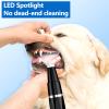Ni-SHEN Dog Dental Cleaning Kit, Ultrasonic Pet Tooth Cleaner for Dogs and Cats, Black view 4