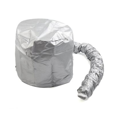 Ruilogod Silver-Tone Polyester Soft Bonnet Cap for Blow Dryers