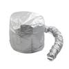 Ruilogod Silver-Tone Polyester Soft Bonnet Cap for Blow Dryers view 1