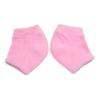 Ruilogod Pink Lace Toe Caps, Moisturizing Spa Gel Heel Socks, 1 Pair view 2