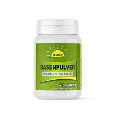 Citrate-Based Alkaline Powder, 100 Servings in a Container, Vegan, No Additives