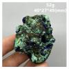 XIALITR Azurite 52 g Natural Azurite and Malachite Mineral Crystal Stones for Crystal Healing view 2