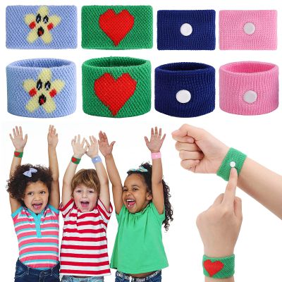 Abeillo 4-Pair Acupressure Wristbands for Motion Sickness, Kids & Adults