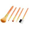 Ruilogod 5-Piece Eyeshadow, Eyelash, Blush, Lip Brush and Eyebrow Comb Set view 1