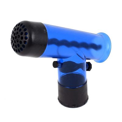 Ruilogod Detachable Plastic Hair Dryer Diffuser DIY Curler, Blue and Black
