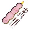 Ruilogod 6-in-1 Manicure and Pedicure Nail Clipper Care Set with Faux Leather Case #3 view 2
