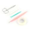 Ruilogod 5-in-1 Double Eyelid Tape Set with Cosmetic Scissors, Remover, Needle and Glue view 2