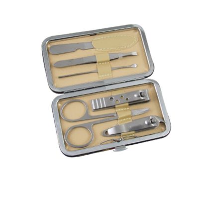 Ruilogod Nail Clipper, Scissors and Ear Pick Manicure Tool with Case