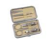 Ruilogod Nail Clipper, Scissors and Ear Pick Manicure Tool with Case view 1