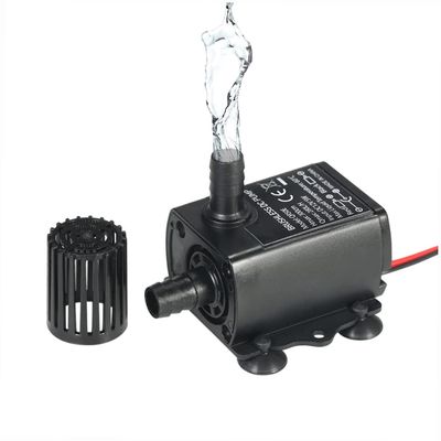 Matybobe 12V DC 5W Ultra-Quiet Mini Brushless Submersible Water Pump, 280 L/h, 300 cm Lift