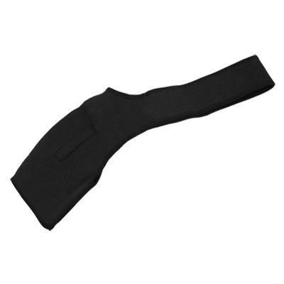 Ruilogod XL Magnetic Black Neoprene Sports Single-Shoulder Support Protector