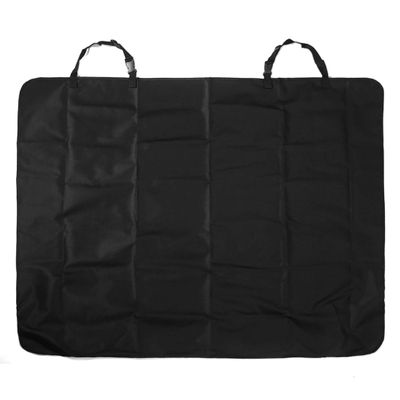 Ruilogod Black Waterproof Pet Rear Seat Cover, 126 x 100 cm