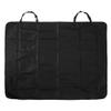 Ruilogod Black Waterproof Pet Rear Seat Cover, 126 x 100 cm view 1