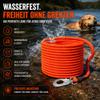 Floating Dog Long Line, 20 m, No Handle Loop, Neon Orange view 4