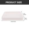 ULTECHNOVO Large Litter Box for Dwarf Rabbits, Guinea Pigs, Rats, Hamsters and Ferrets, White view 2