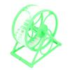 Ruilogod Plastic Hamster Exercise Wheel 12.5 cm Dia - Green view 1