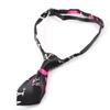 Ruilogod Love Heart Printed Dog Collar with Bow Tie view 1