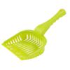 Ruilogod Plastic-Handle Yorkie Dog Waste Scoop, Green/Yellow view 1