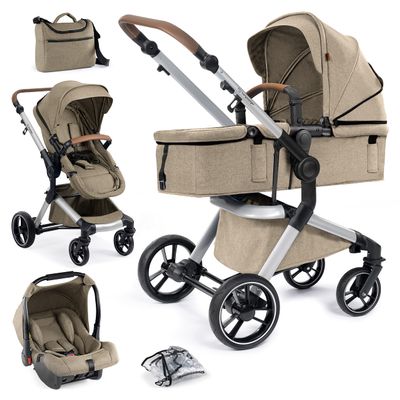 Bergsteiger Lugo 3-in-1 Travel System with Infant Car Seat
