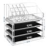 GC GLOBALCOMMERCE Makeup Organizer with 3 Drawers and 15 Compartments view 3
