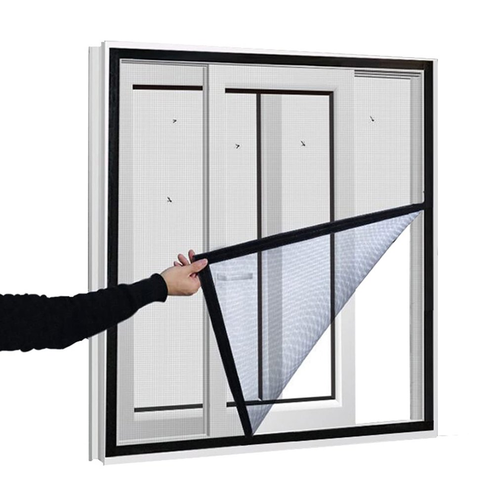 ZHOUZHOU Custom-Size Cat Window Safety Net with Zipper