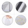 ZHOUZHOU Custom-Size Cat Window Safety Net with Zipper view 2