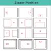 ZHOUZHOU Custom-Size Cat Window Safety Net with Zipper view 4