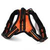 Ruilogod Soft Adjustable Dog Vest Harness, Padded with Handle, Reflective, Comfortable, Orange, XL view 1