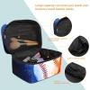 Baseball Makeup Bag, Portable Travel Cosmetic Case view 4