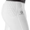 McDavid MD21340-90002-M HEX Basketball Tight with Hip & Tailbone Pads, White, M view 4