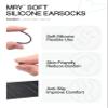 Mryok Replacement Ear Socks for Oakley Tightrope OO4040 Sunglasses, Gray, One Size view 4