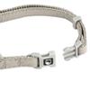 Ruilogod Plastic Dog No-Bark and Bite-Prevention Adjustable Mesh Protective Muzzle, 2S, Gray view 1