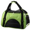 Ruilogod Foldable Breathable Nylon Dog Carrier Travel Bag, Green view 1