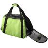 Ruilogod Foldable Breathable Nylon Dog Carrier Travel Bag, Green view 4